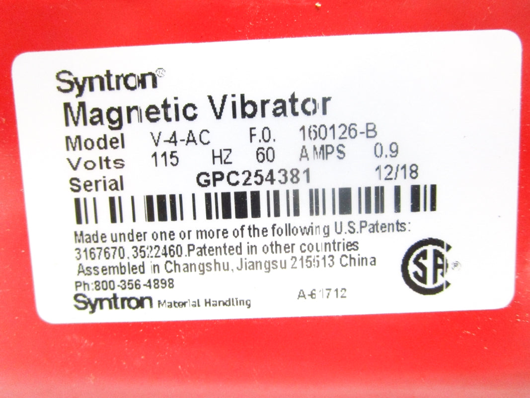 SYNTRON V-4-AC 115V NSNP