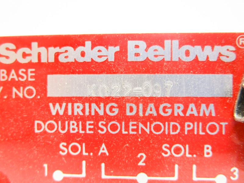 SCHRADER BELLOWS K022-097 NSMP