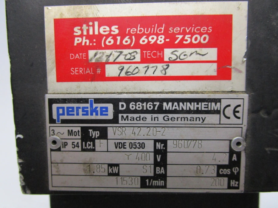 PERSKE VSR42.20-2 UNMP