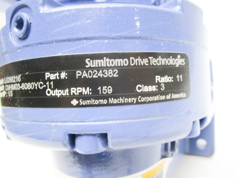 SUMITOMO CNHM03-6080YC-11 PA024382 460V .62A NSNP