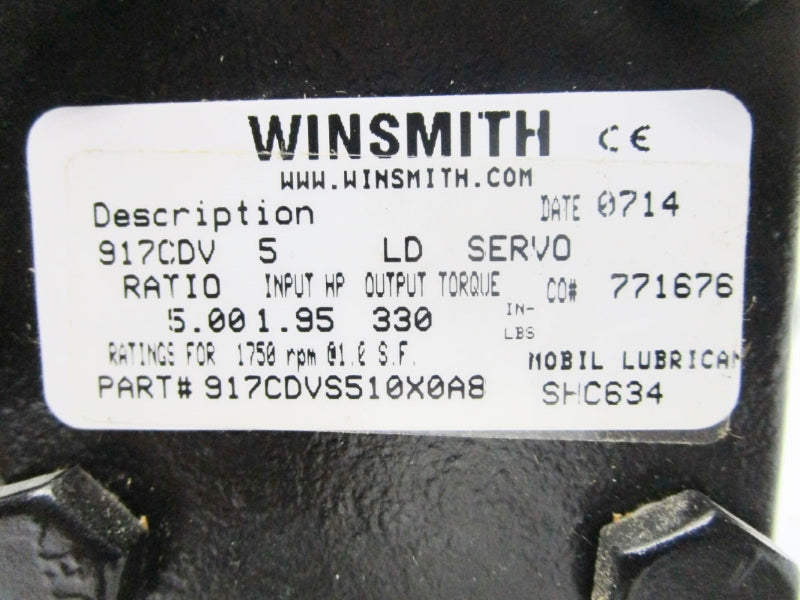WINSMITH 917CDVS510X0A8 NSNP