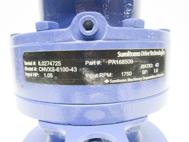 SUMITOMO CNVXS-6100-43 PA168509 NSNP