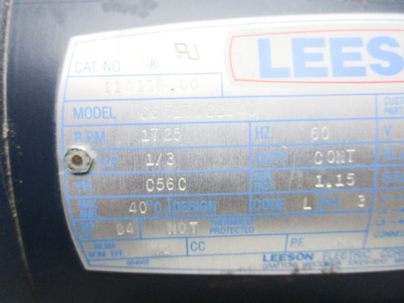 LEESON C6T17NC194D 114158.00 460V NSNP