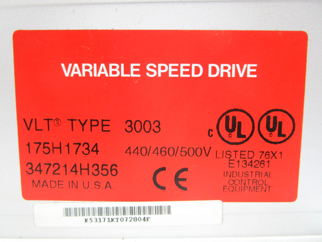 DANFOSS 175H1734 500V NSNP