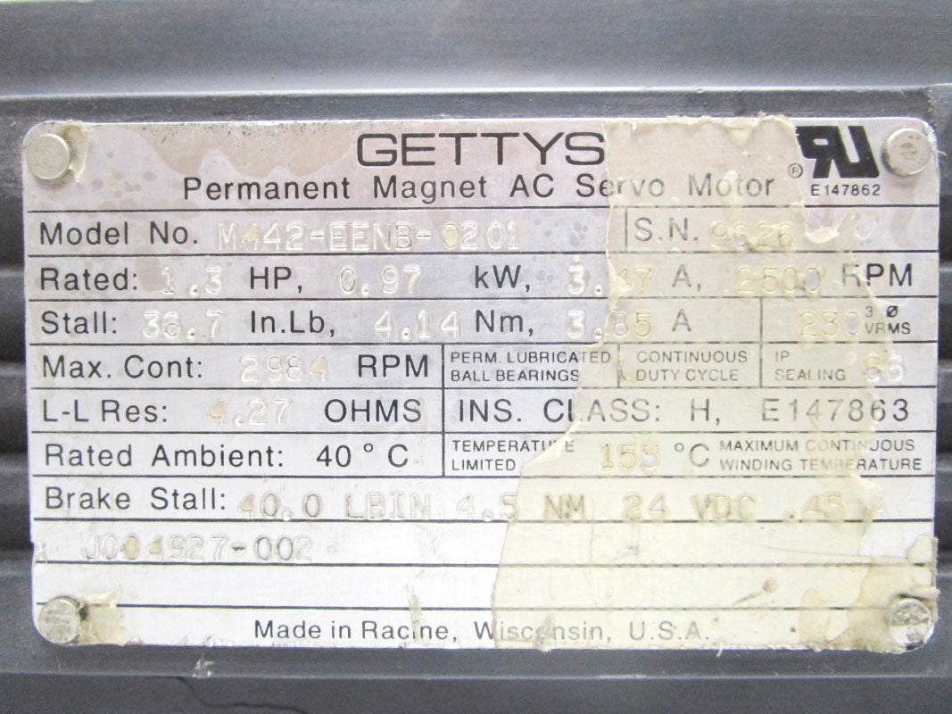 GETTYS M442-EENB-0201 REMAN