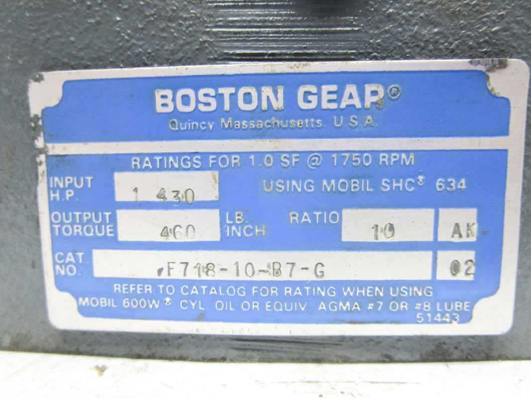BOSTON GEAR F718-10-B7-G NSNP