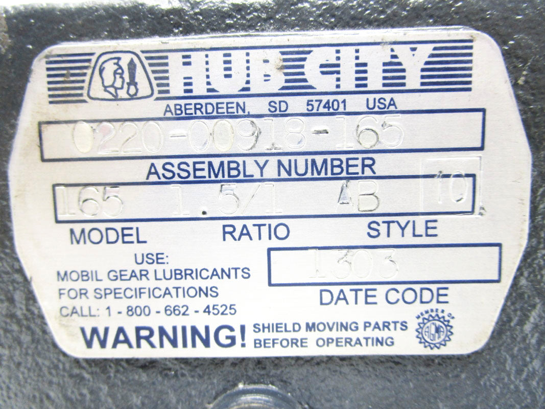 HUB CITY 0220-00918-165 NSNP