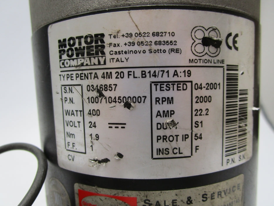 MOTOR POWER 10071045000007 UNMP