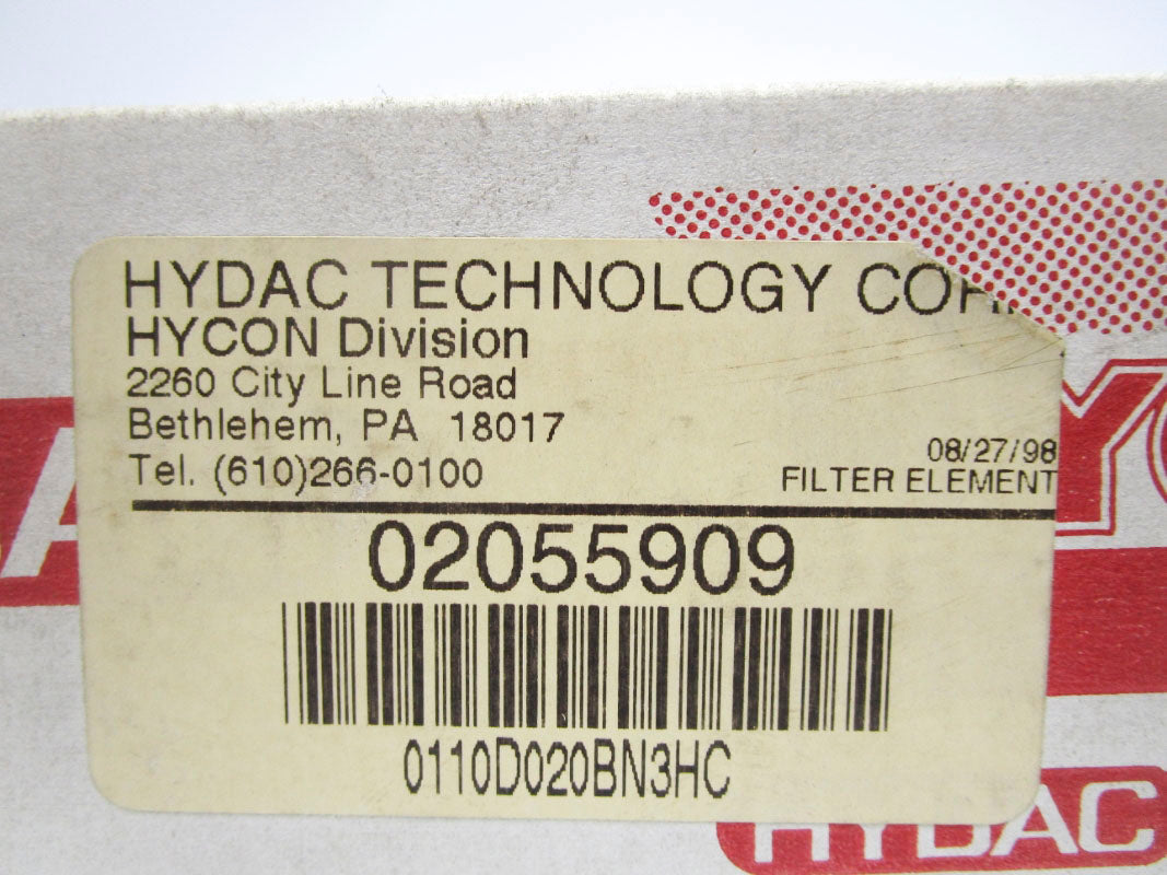 HYDAC 0110D020BN3HC NSMP