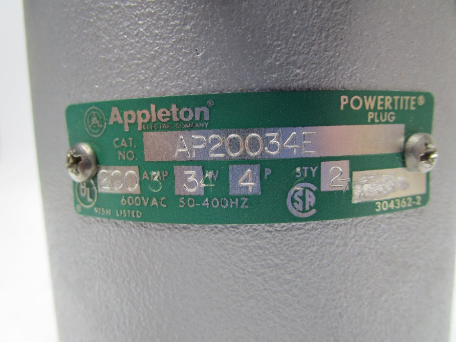 APPLETON AP20034E NSNP