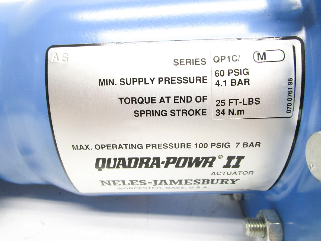NELES-JAMESBURY QP1C/M 100PSI NSNP