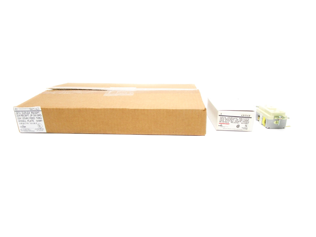 ARROW HART GF5342I IVORY (PKG OF 10) 125V 20A NSMP