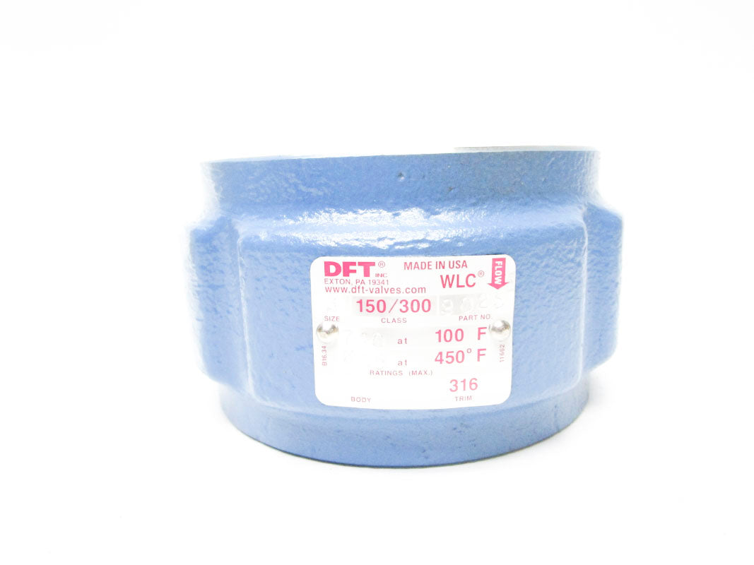 DFT CHECK VLAVE SIZE 3" CLASS 150/300 WLC 9025 NSMP
