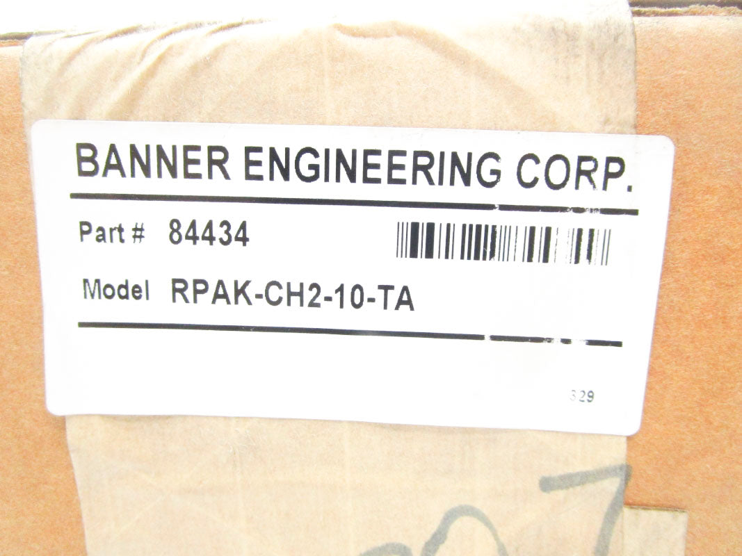 BANNER ENGINEERING RPAK-CH2-10-TA 84434 NSFS