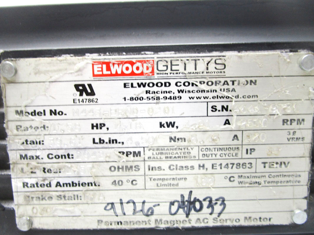 ELWOOD GETTYS M443-EEN0-0201 (AS PICTURED) NSNP