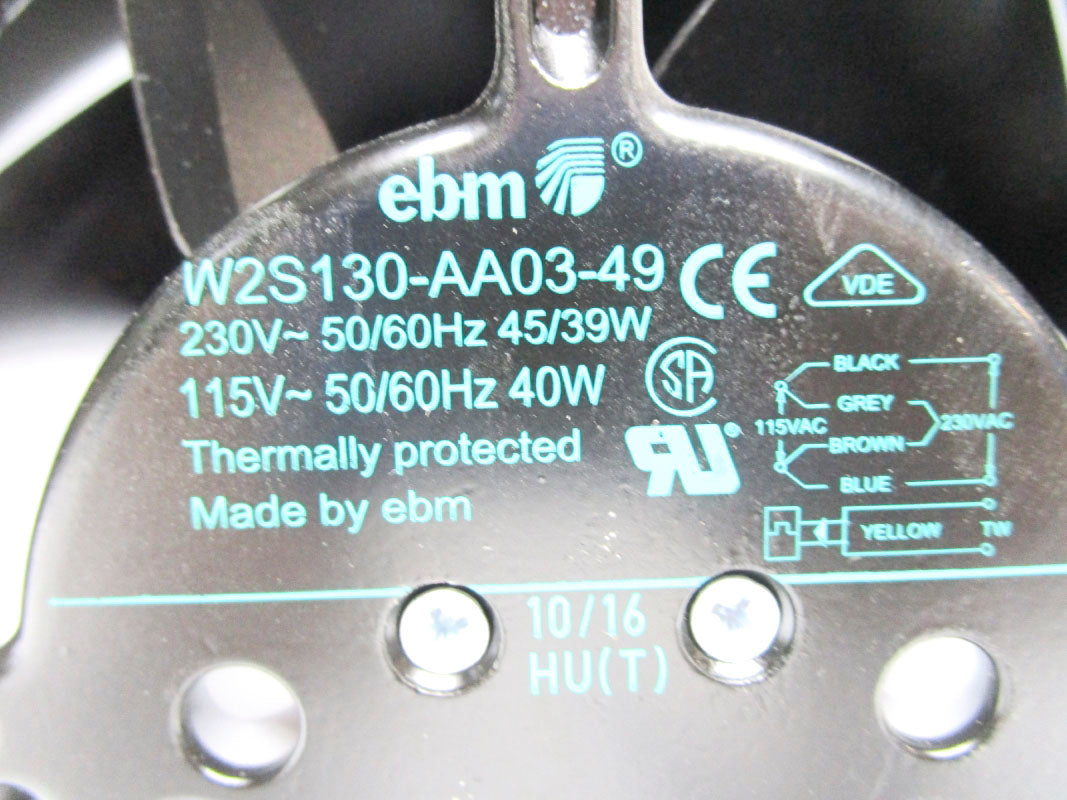EBM W2S130-AA03-49 230V NSNP