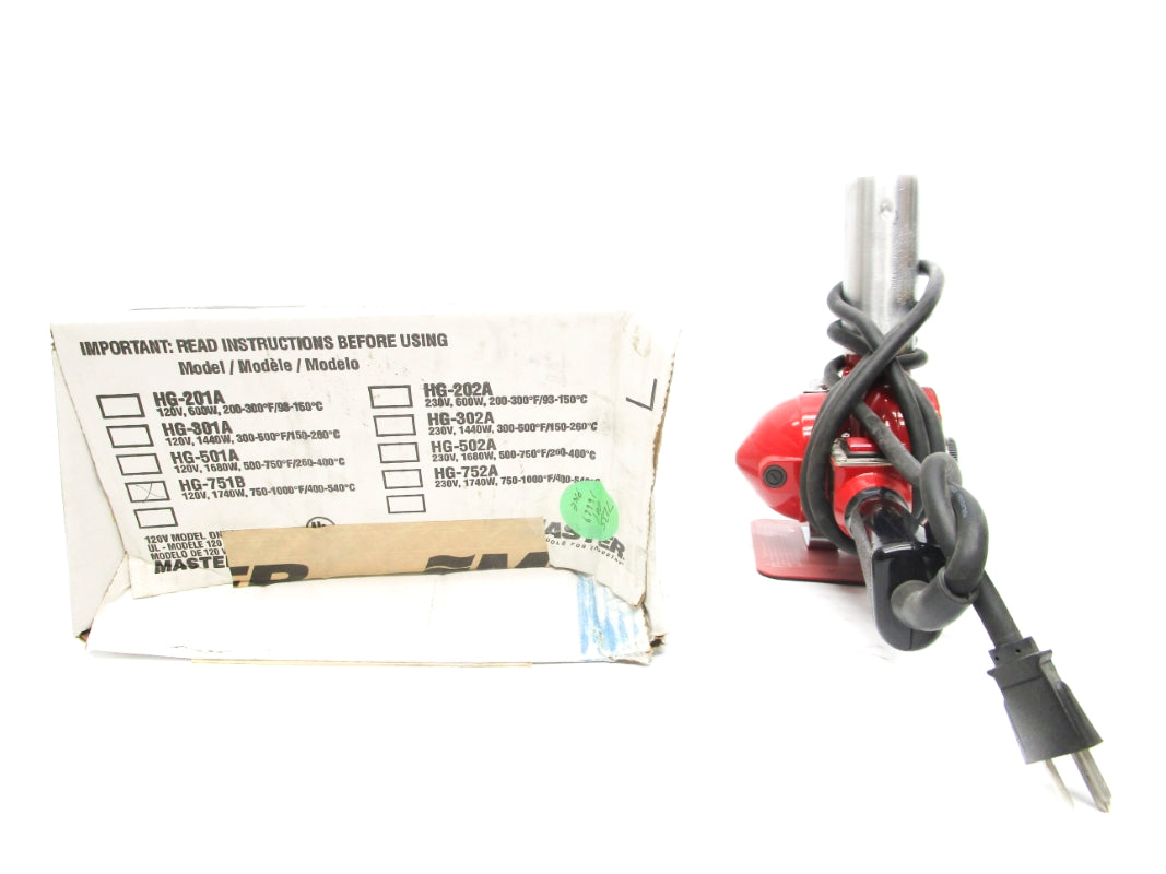 MASTER APPLIANCE HG-751B 120V 14.5A NSMP