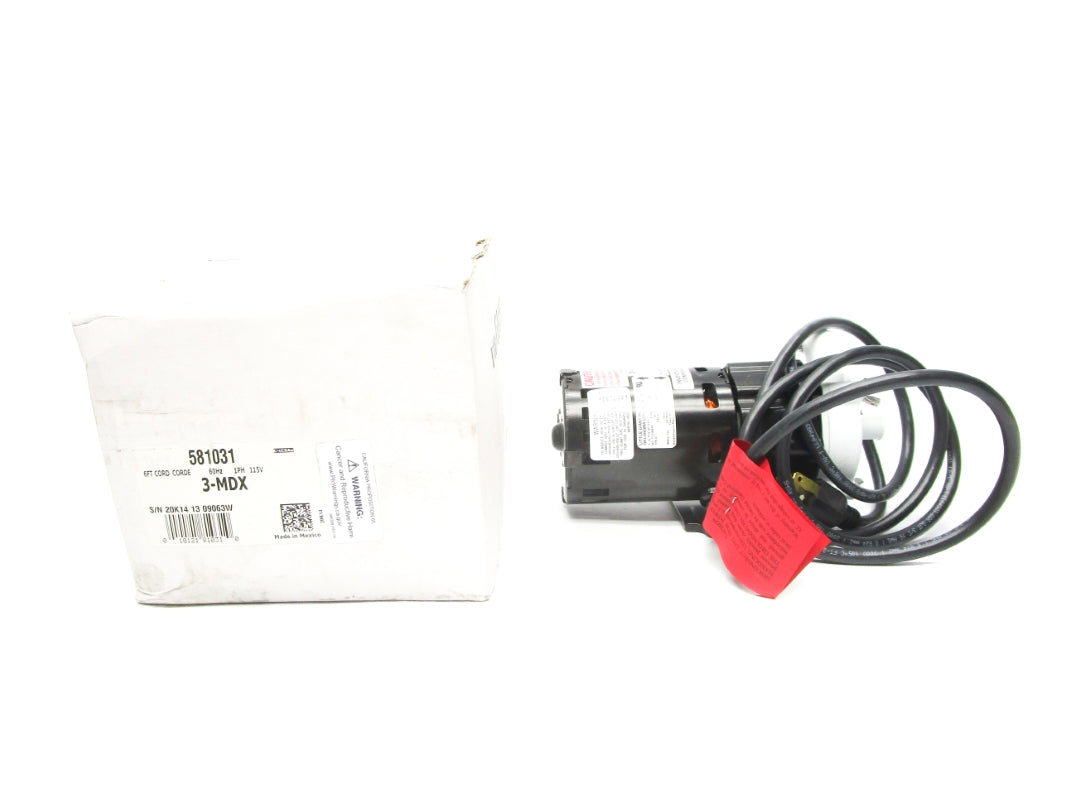 LITTLE GIANT 3-MDX 581031 115V 1.6A NSMP