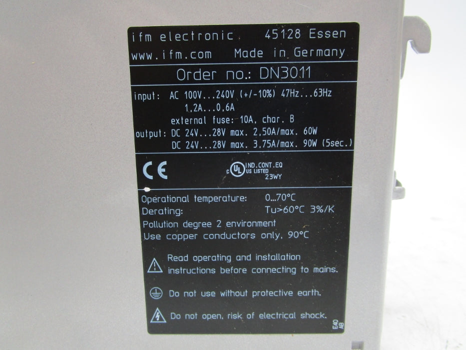IFM ECOMAT200 DN3011 NSMP