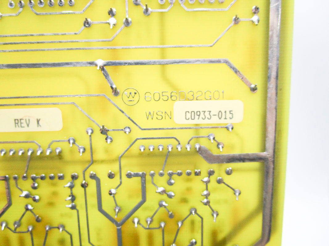 WESTINGHOUSE 6056D32G01 REV. K UNMP