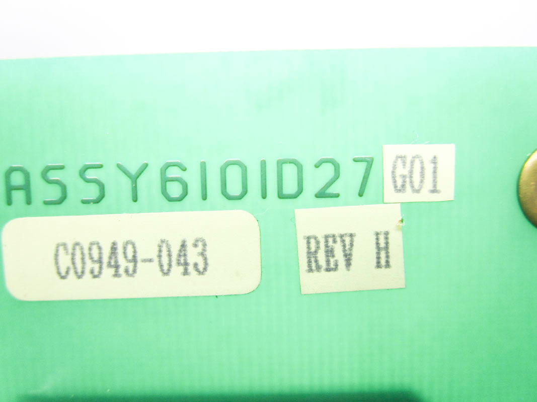 WESTINGHOUSE 6101D27G01 REV. H UNMP