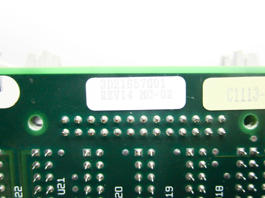 WESTINGHOUSE 3D21657G01 REV. 14 UNMP