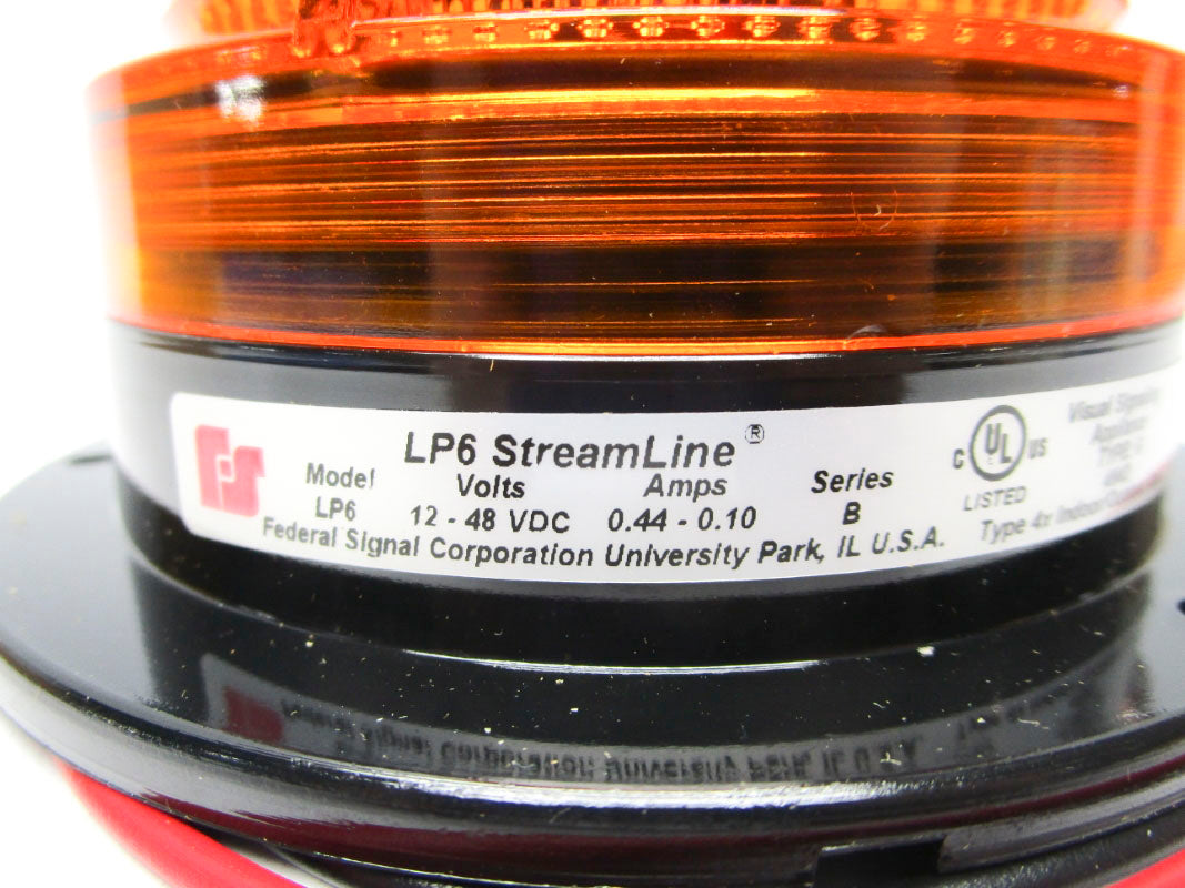 FEDERAL SIGNAL LP6-012-048A SER. B 48V .10A NSMP