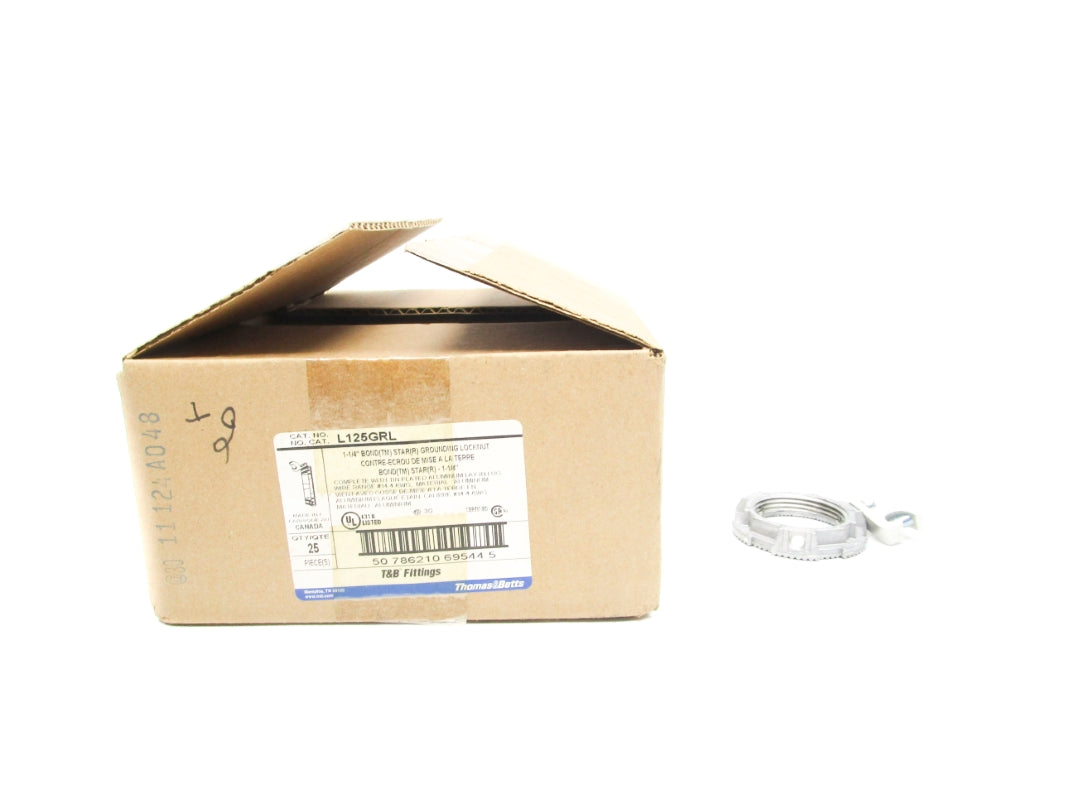 THOMAS&BETTS L125GRL 1-1/4" (PKG OF 25) NSMP