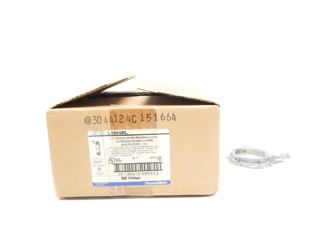 THOMAS&BETTS L150GRL 1-1/2" (PKG OF 10) NSMP