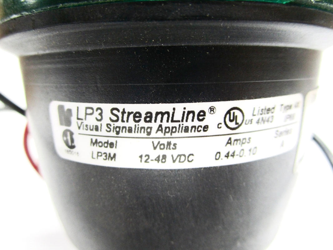 FEDERAL SIGNAL LP3M-012-048G 48V .10A NSNP