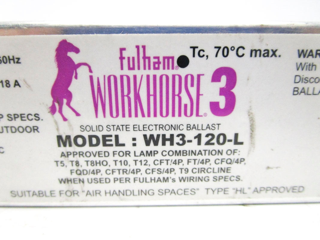 FULHAM WH3-120-L 120V .56A NSNP