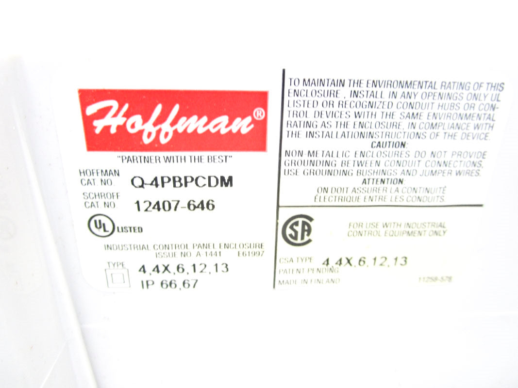 HOFFMAN Q-4PBPCDM UNMP