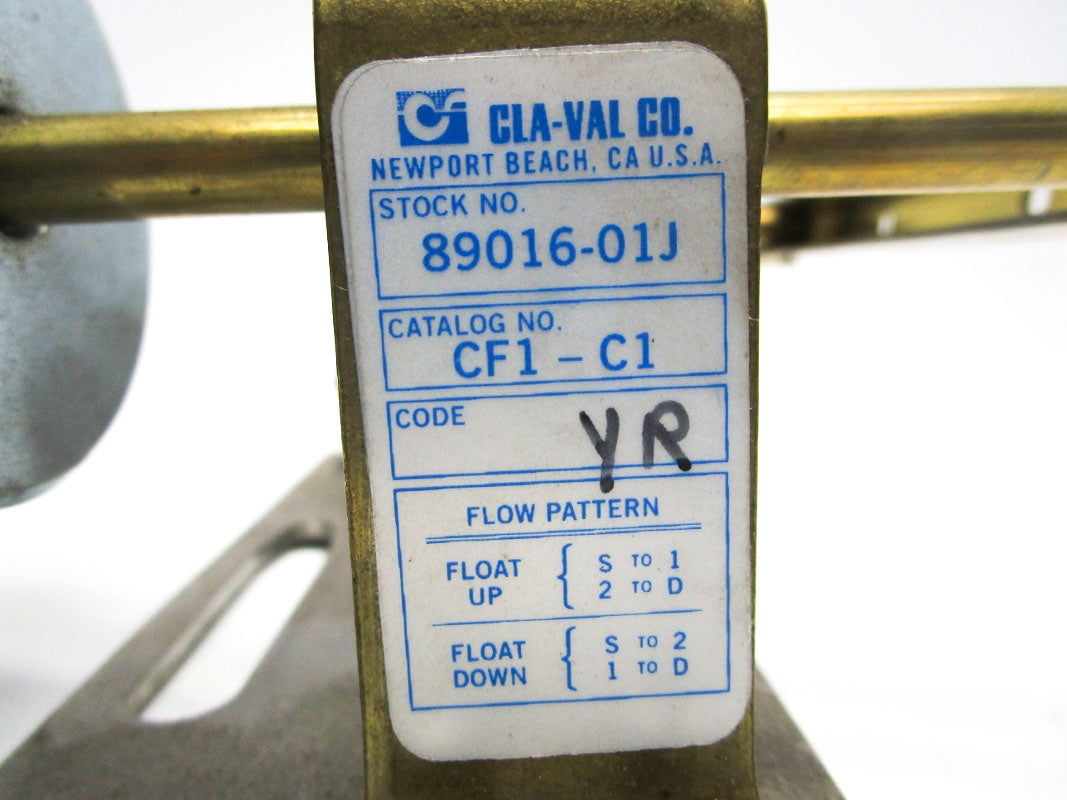 CLA-VAL 89016-01J CF1-C1 NSNP