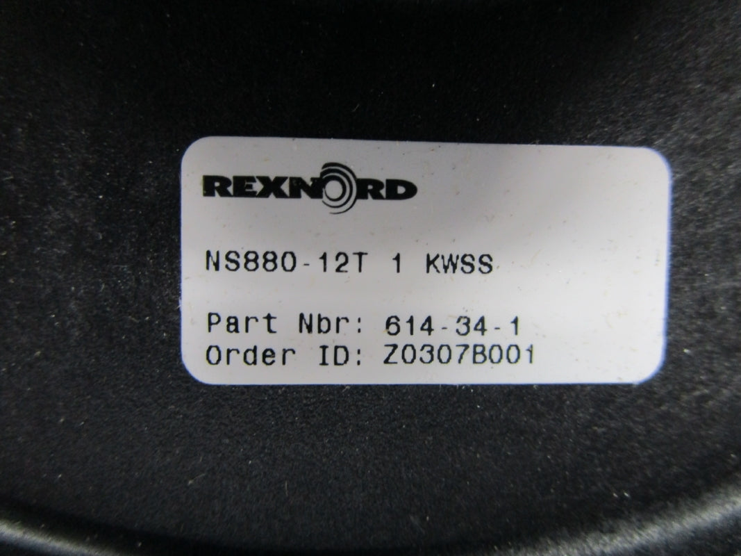 REXNORD NS880-12T1KWSS 614-34-1 NSNP