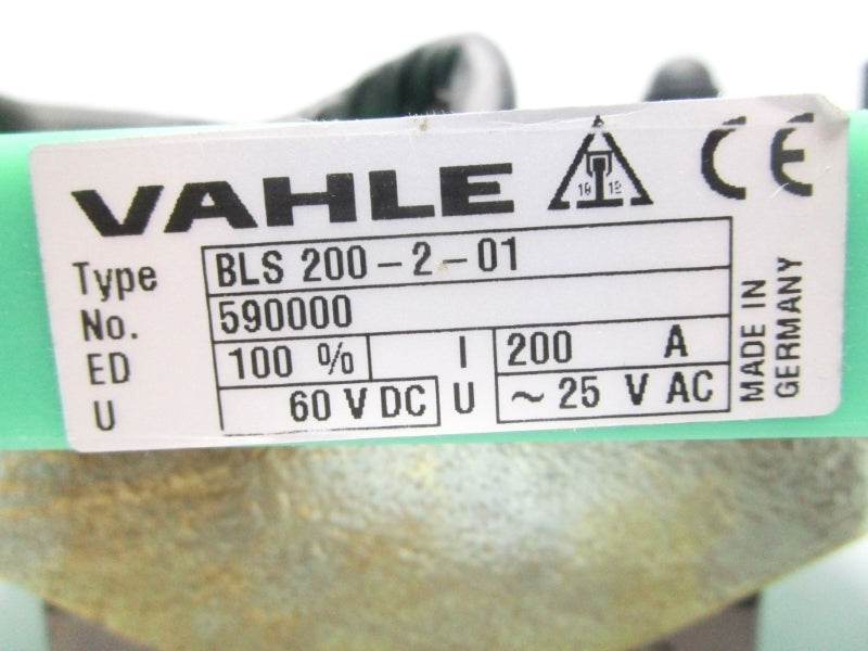 VAHLE BLS200-2-01 590000 60VDC 200A NSMP