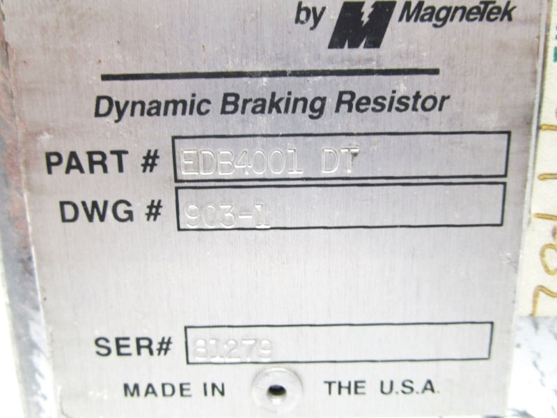 MAGNETEK EDB4001DT NSNP