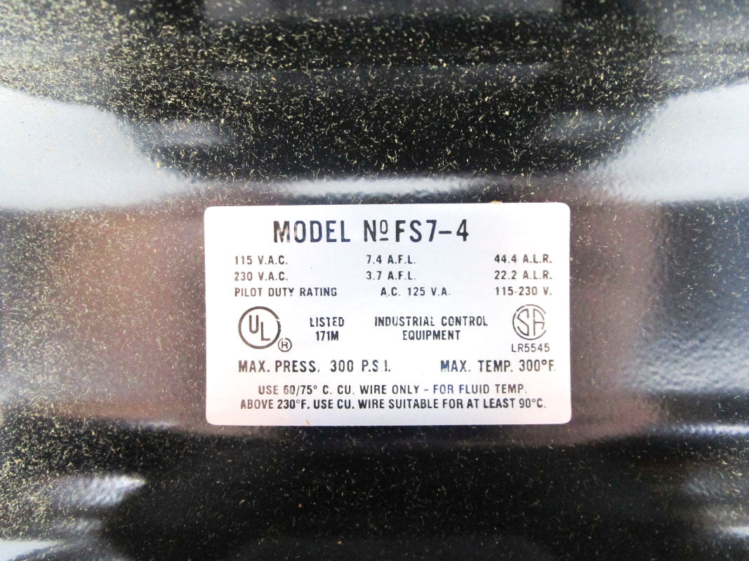ITT FS7-4 230VAC 300PSI NSMP