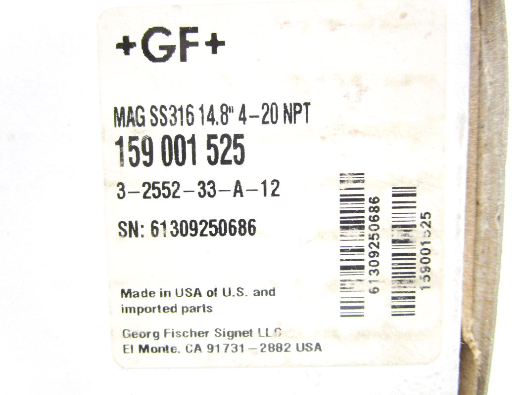 GEORGE FISCHER 3-2552-33-A-12 NSMP