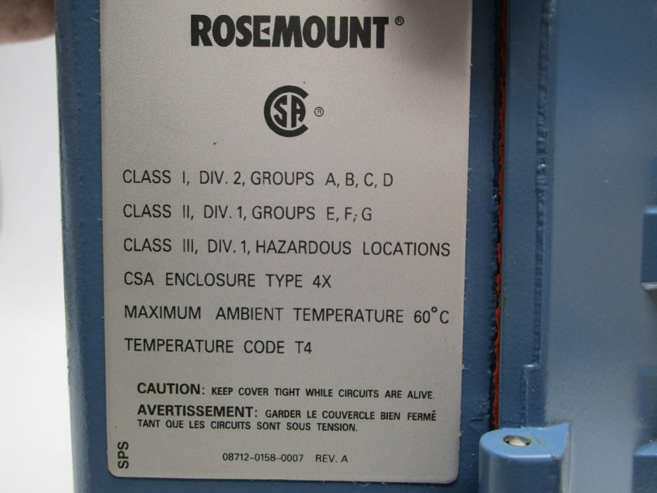 ROSEMOUNT 8712CR24M4N5 NSNP