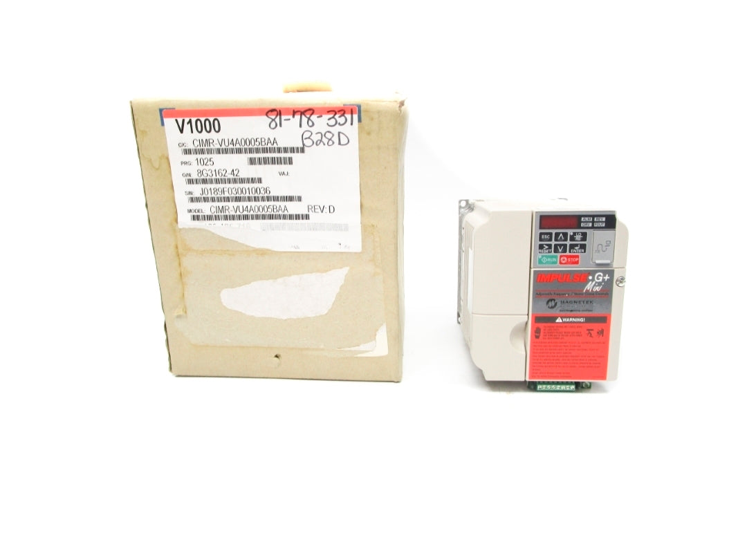 MAGNETEK CIMR-VU4A0005BAA 380-480V 5.9-4.4A NSMP