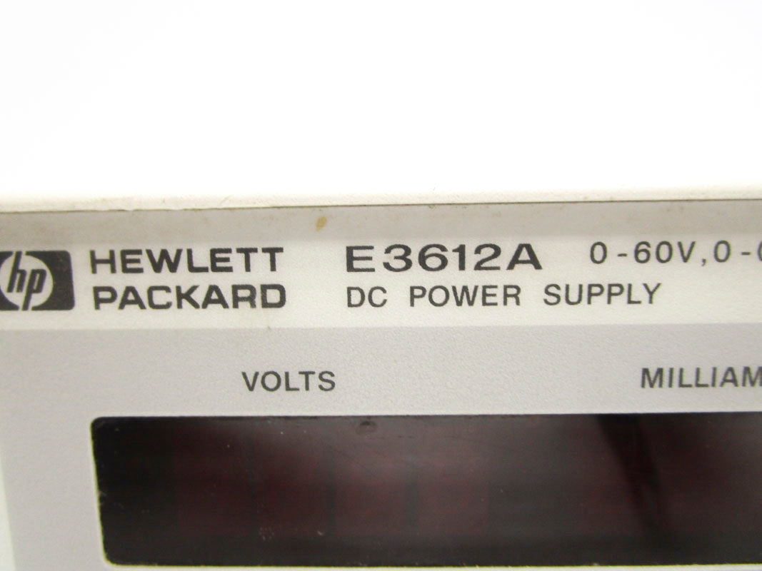 HEWLETT PACKARD E3612A 120V 0.25A UNMP