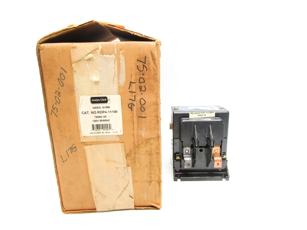 JOSLYN CLARK RDP4-11100 78093-1R 120V 180A NSMP