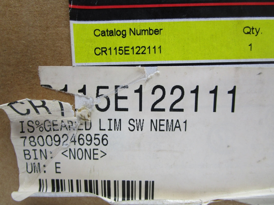 PCS CR115E122111 NSMP