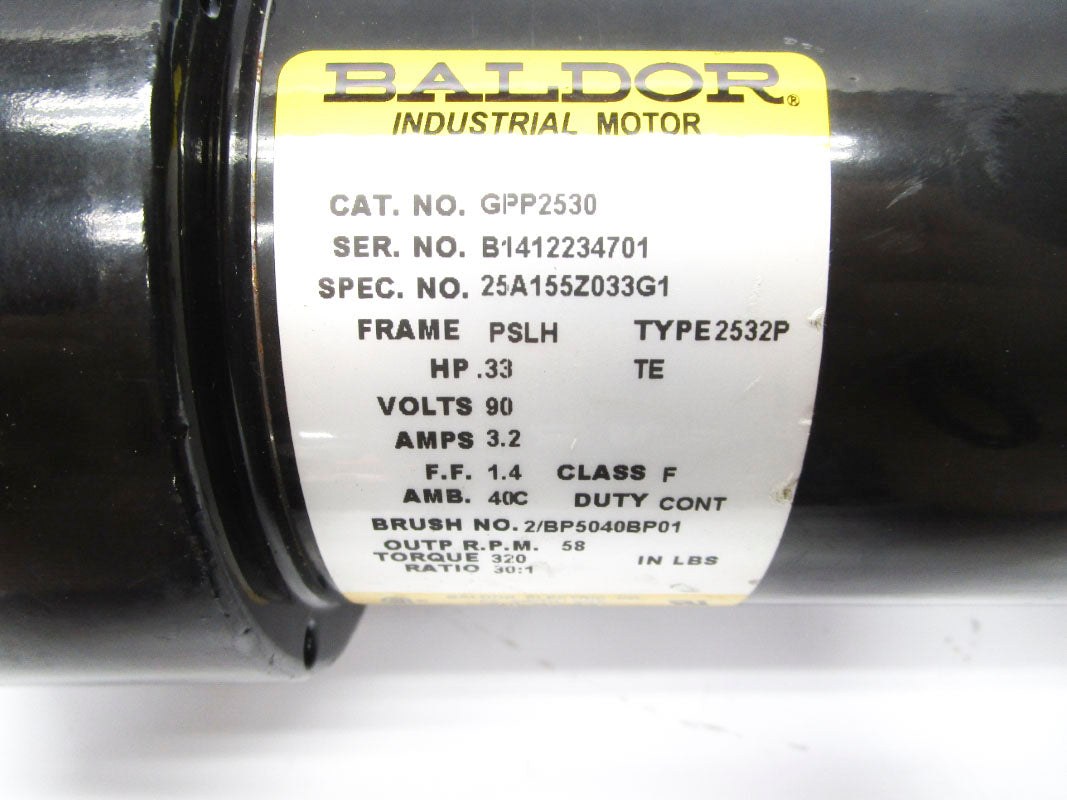 BALDOR GPP2530 90V NSNP