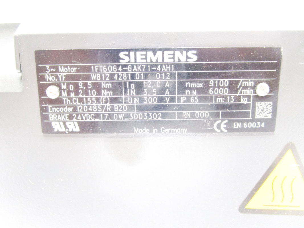 SIEMENS 1FT6064-6AK71-4AH1 NSNP