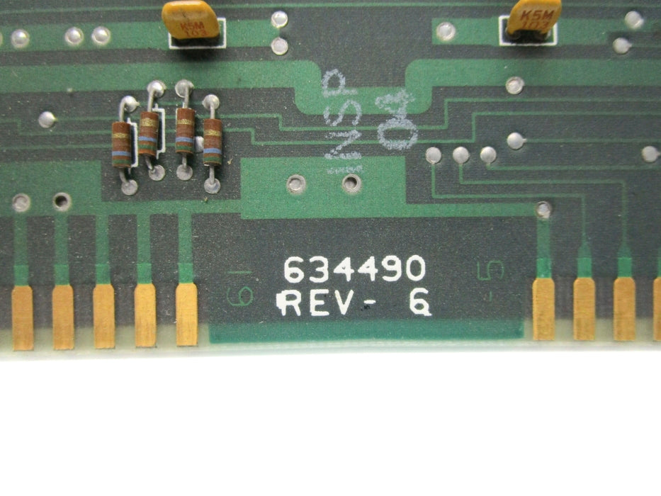 INDUSTRIAL SPARE PART 634490 REV. 6 UNMP