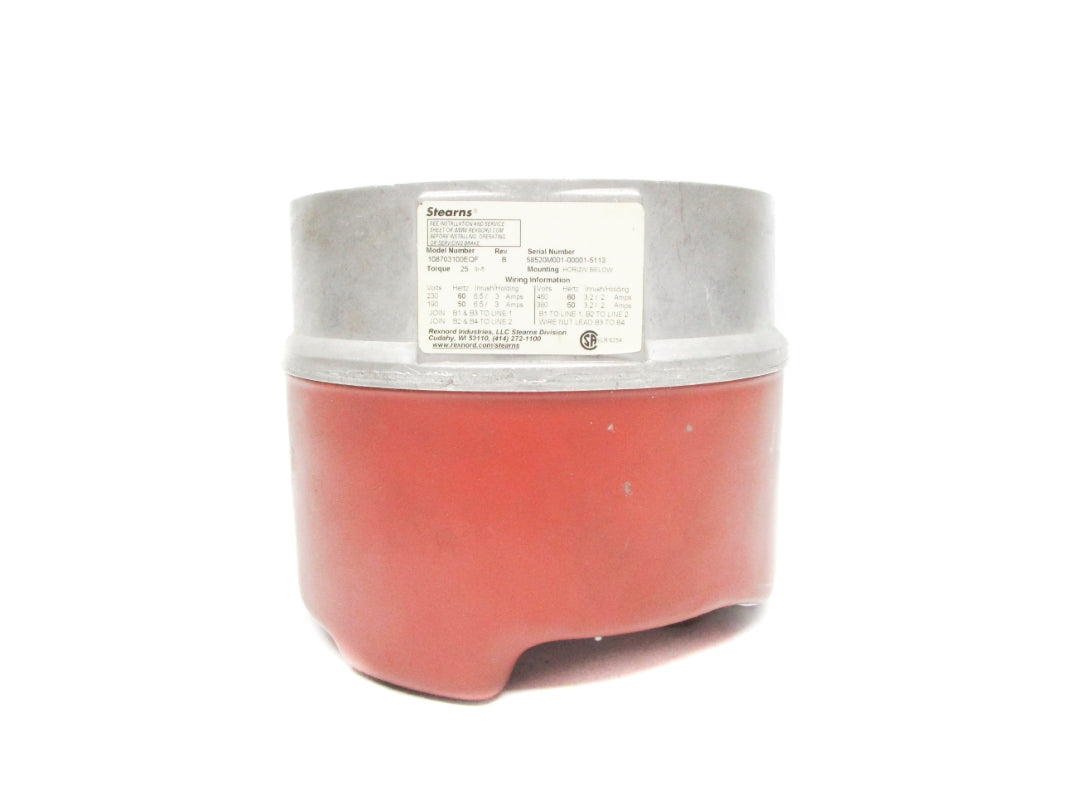 STEARNS 108703100EQF 460V .2A NSNP
