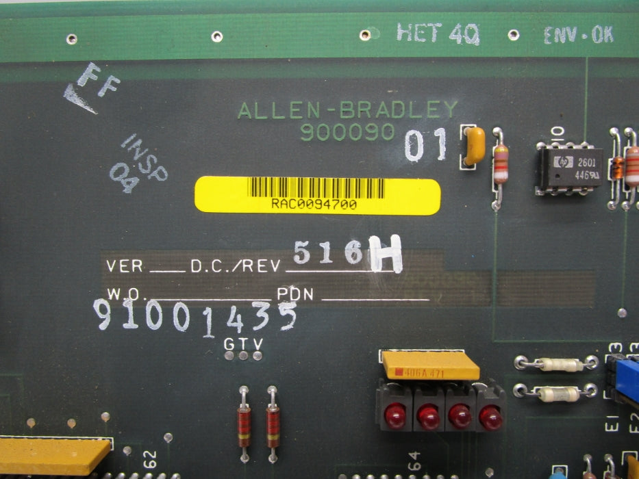 INDUSTRIAL SPARE PART 90009001 REV. EI UNMP