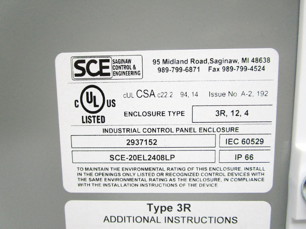 SCE 2937152 SCE-20EL2408LP NSMP