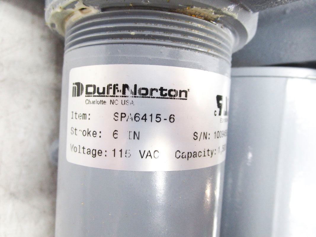 DUFFNORTON SPAG415-6 115VAC NSNP